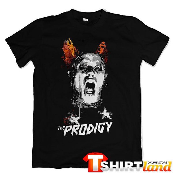 The Prodigy Music for the〜　公式　Tシャツ　L Tricou Prodigy World's on fire 1